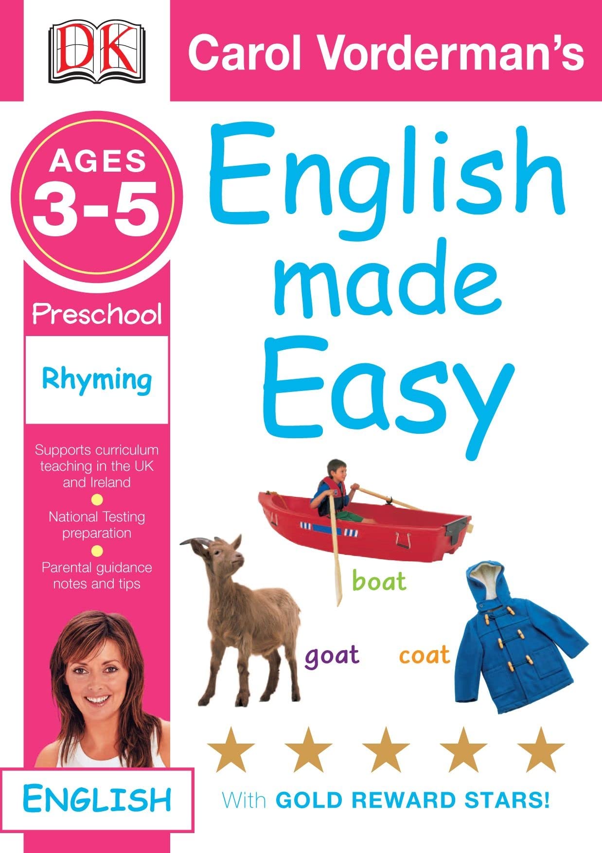 English Made Easy Rhyming Preschool Ages 3-5 (Carol Vorderman's English Made Easy) Reading Aloud & Learning to Read