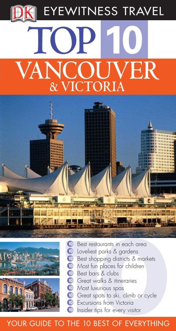 Top 10 Vancouver and Victoria (Pocket Travel Guide) Leisure, Home & Garden
