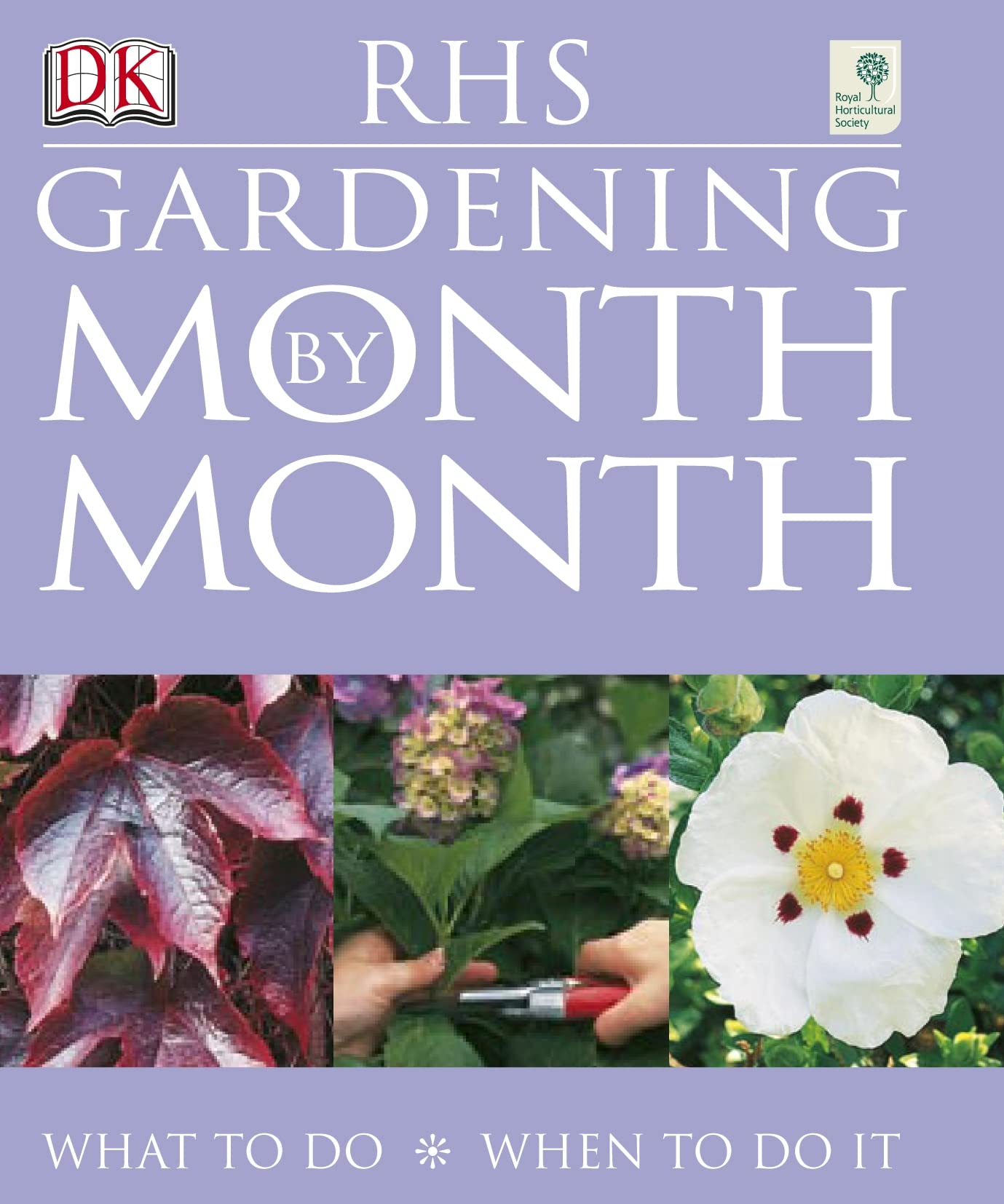 RHS Gardening Month by Month Garden & Plants