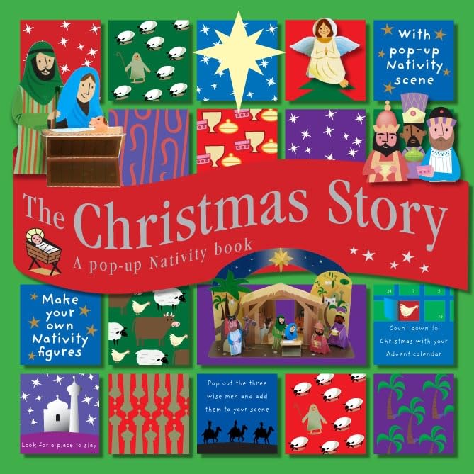 The Christmas Story: Pop-up nativity book: A pop-up Nativity book Non-fiction