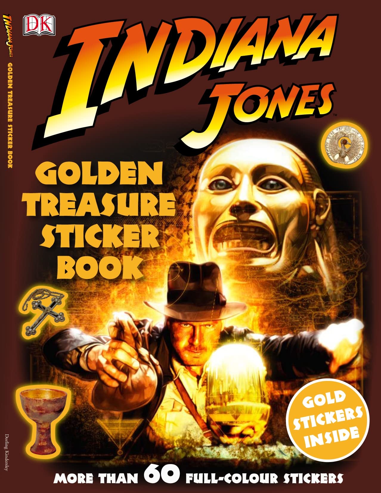 Indiana Jones Golden Treasure Sticker Book Non-fiction