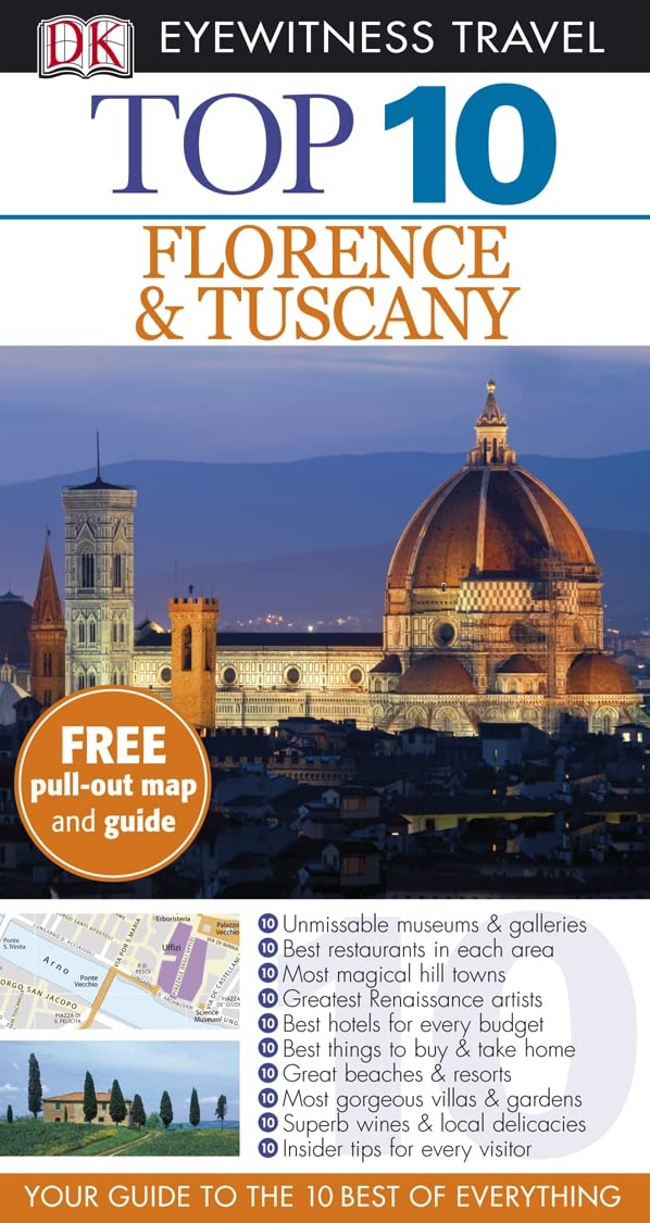 DK Eyewitness Top 10 Travel Guide: Florence & Tuscany Leisure, Home & Garden