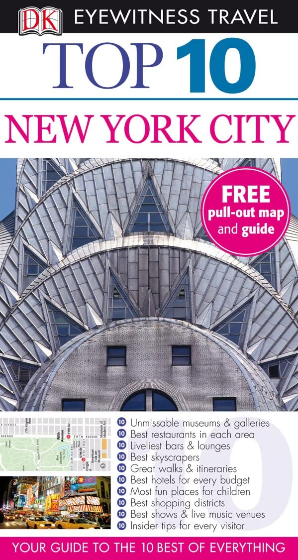 DK Eyewitness Top 10 Travel Guide: New York City: Eyewitness Travel Guide 2009 Leisure, Home & Garden