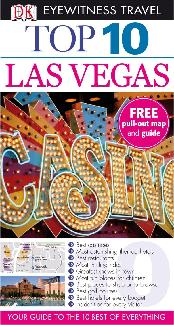 DK Eyewitness Top 10 Travel Guide: Las Vegas Leisure, Home & Garden