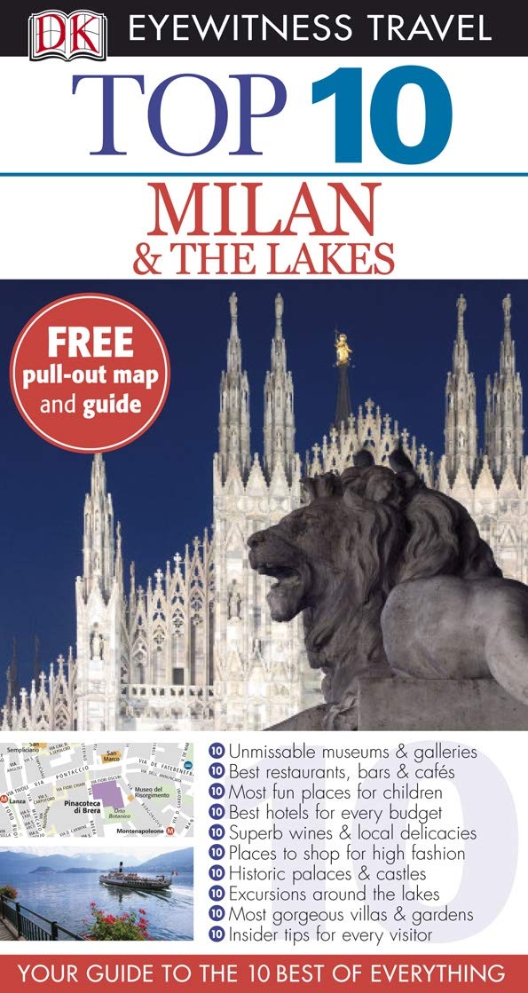 DK Eyewitness Top 10 Travel Guide: Milan & the Lakes Leisure, Home & Garden