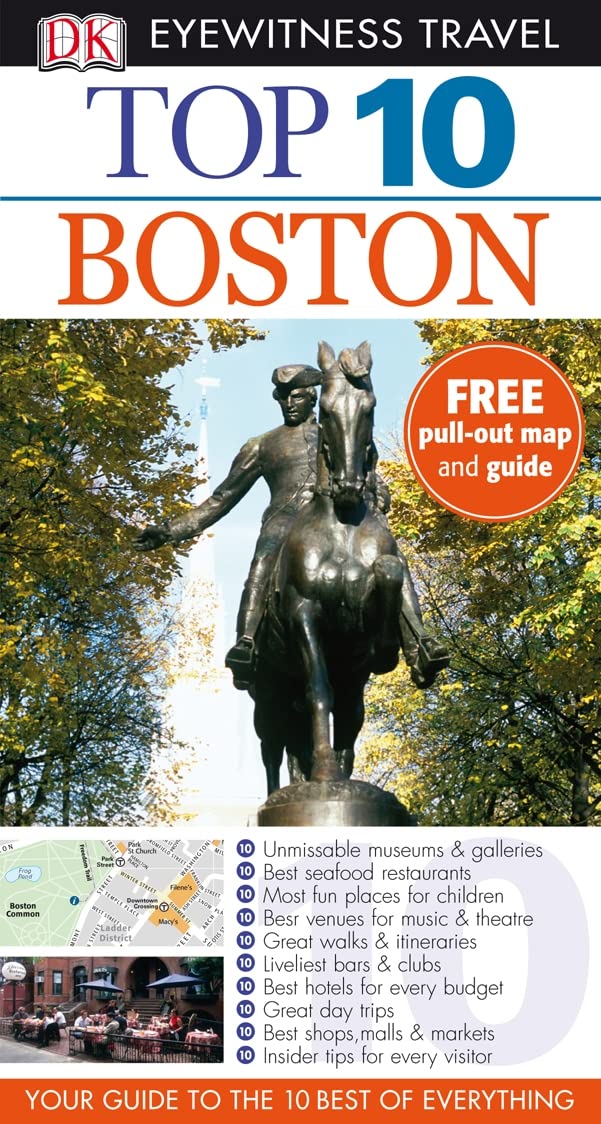 DK Eyewitness Top 10 Travel Guide: Boston Leisure, Home & Garden