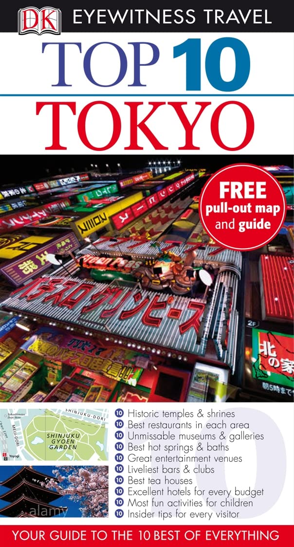 DK Eyewitness Top 10 Travel Guide: Tokyo Leisure, Home & Garden
