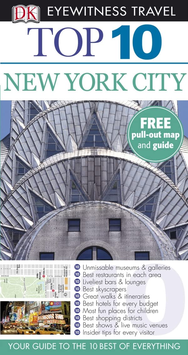 DK Eyewitness Top 10 Travel Guide: New York City: Eyewitness Travel Guide 2010 Leisure, Home & Garden