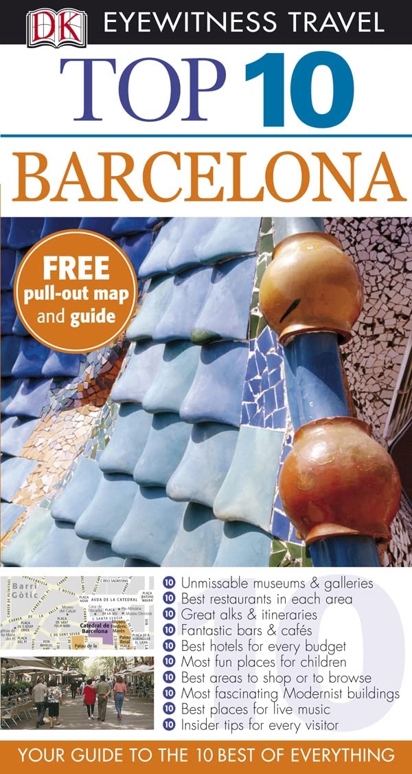 DK Eyewitness Top 10 Travel Guide: Barcelona: Eyewitness Travel Guide 2010 Leisure, Home & Garden