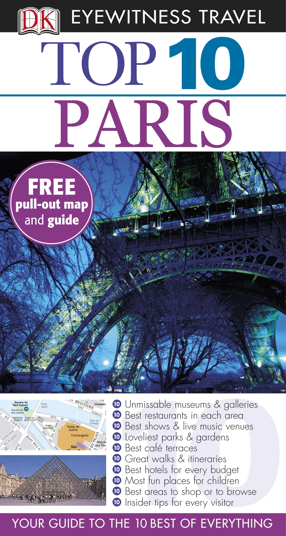 DK Eyewitness Top 10 Travel Guide: Paris: Eyewitness Travel Guide 2011 Leisure, Home & Garden