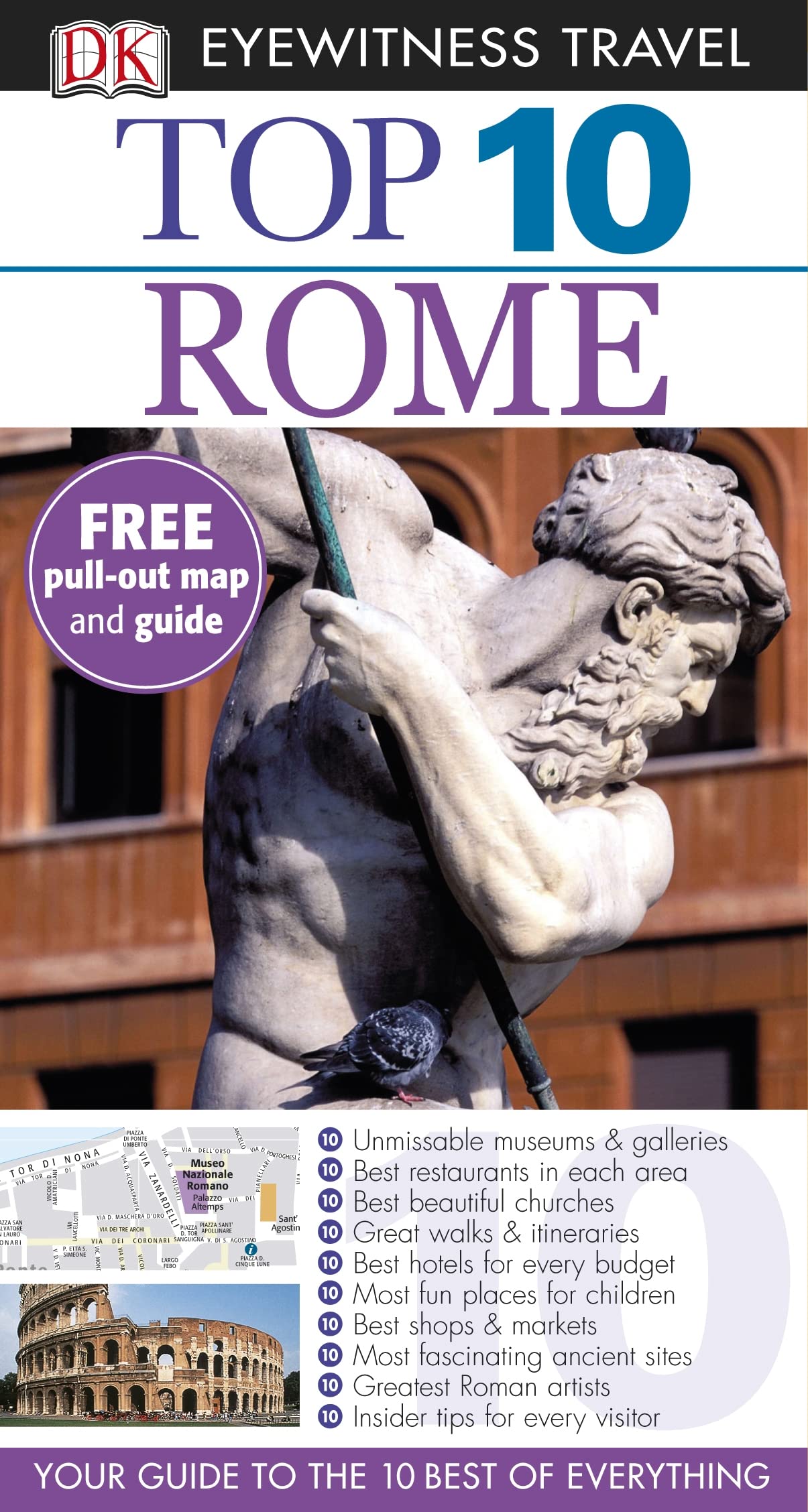 DK Eyewitness Top 10 Travel Guide: Rome: Eyewitness Travel Guide 2011 Leisure, Home & Garden