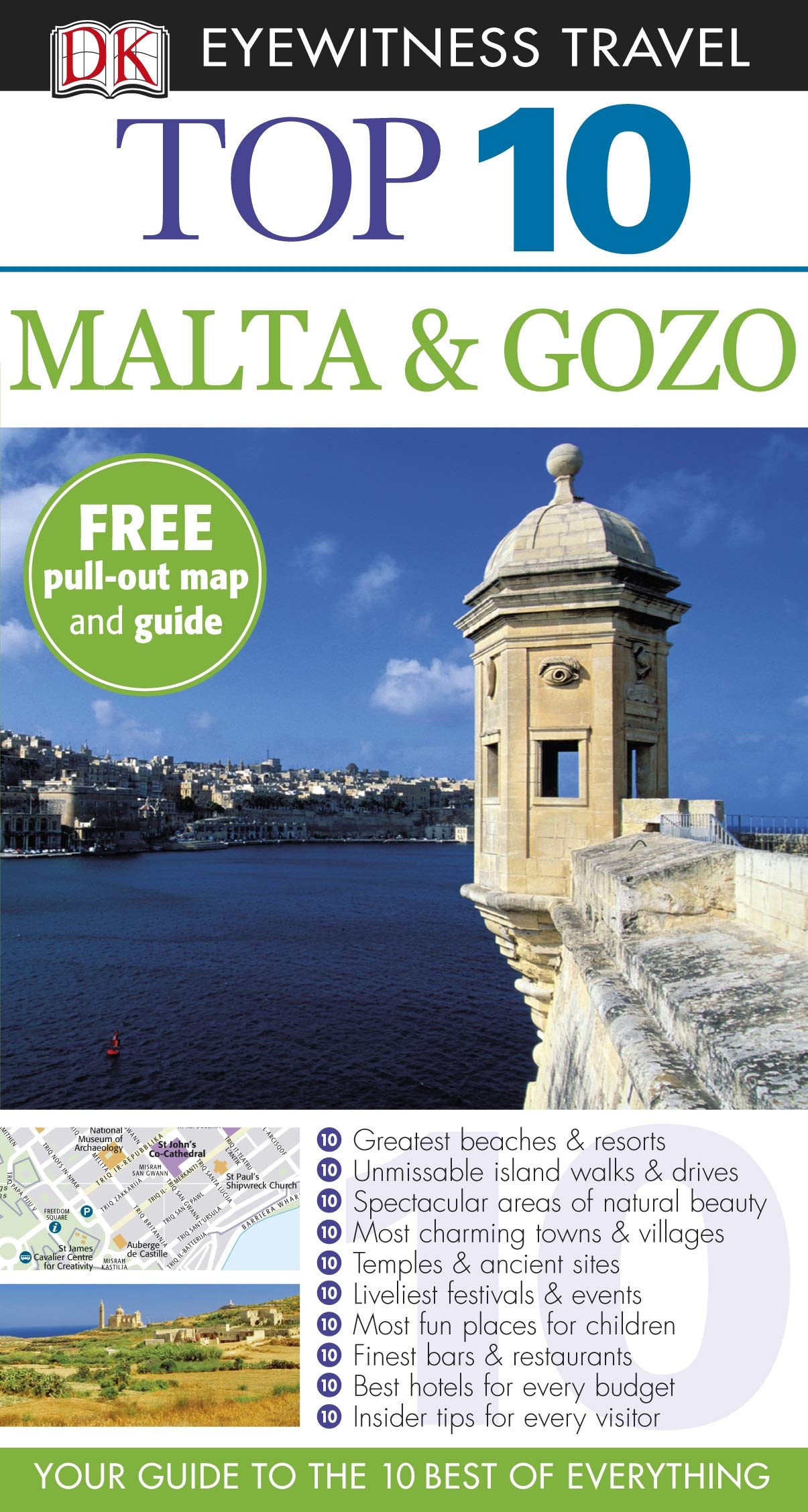 DK Eyewitness Top 10 Travel Guide: Malta & Gozo: Eyewitness Travel Guide 2011 Leisure, Home & Garden