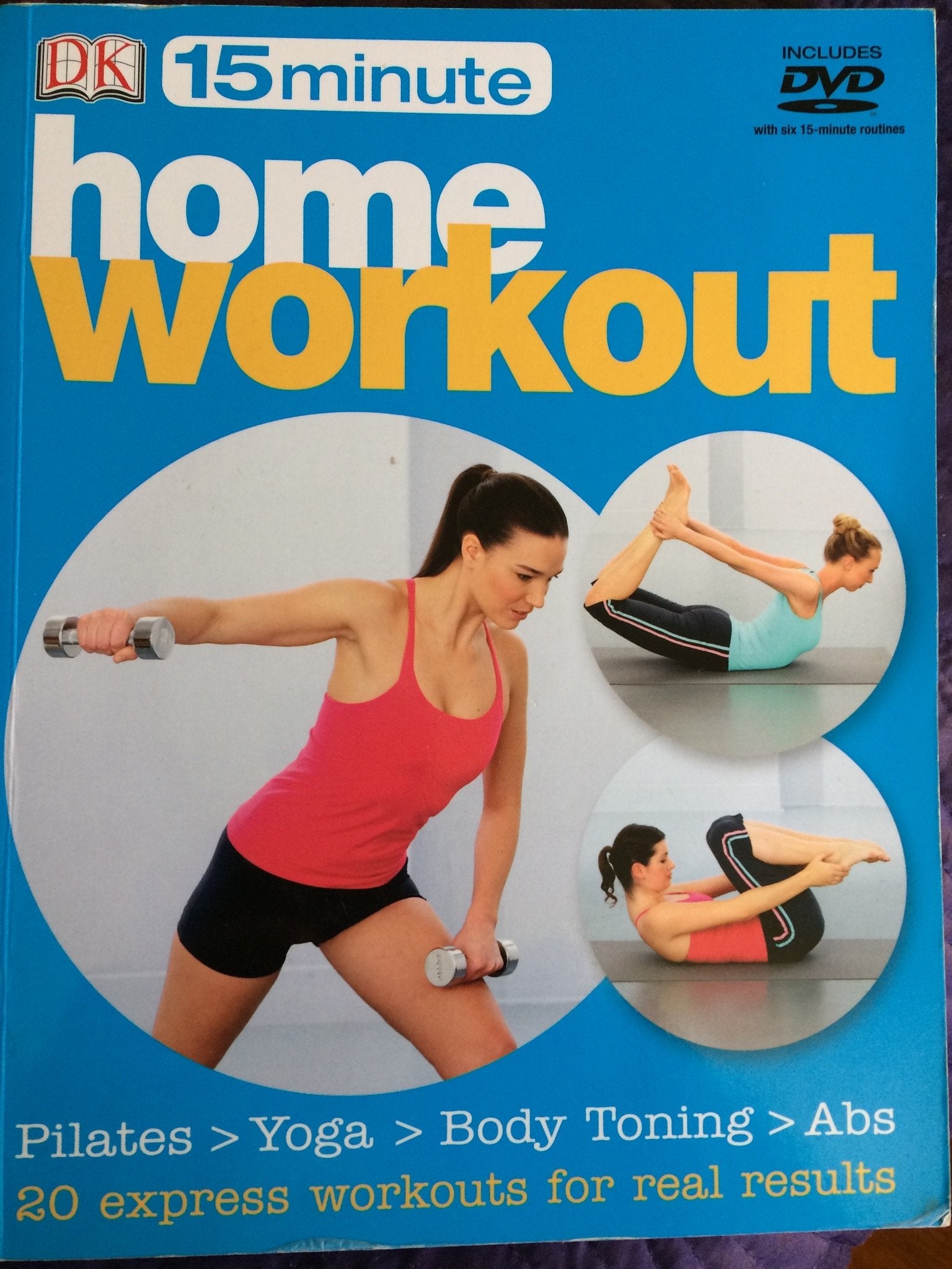 15 Minute Home Workout: Pilates > Yoga > Body Toning > Abs (Includes DVD) Lifestyle