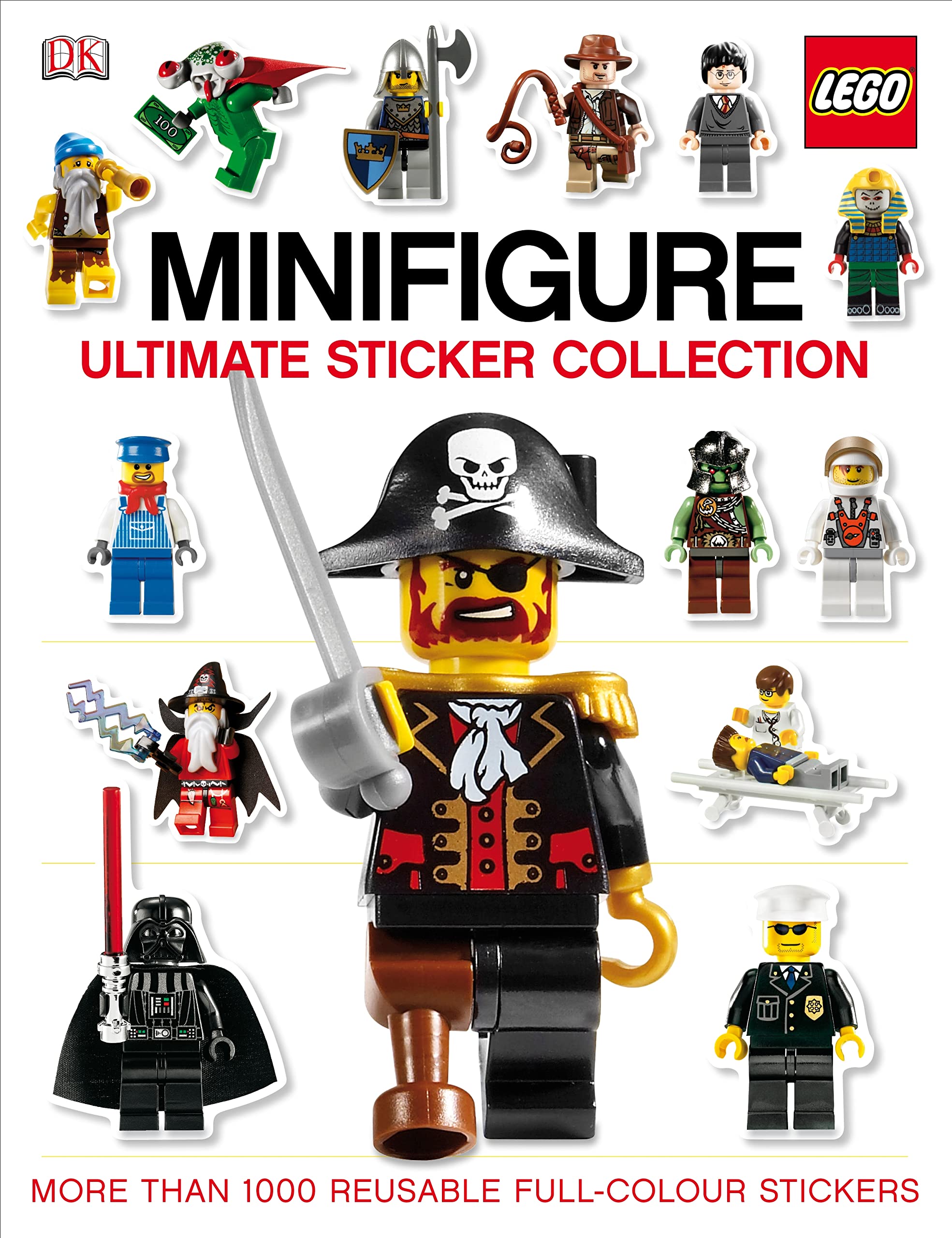 LEGO® Minifigure Ultimate Sticker Collection: More than 1000 Reusable Full-Color Stickers Lifestyle