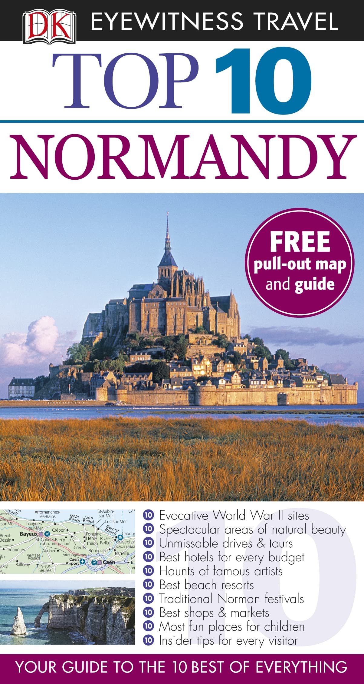 DK Eyewitness Top 10 Travel Guide: Normandy: Eyewitness Travel Guide 2012 Leisure, Home & Garden