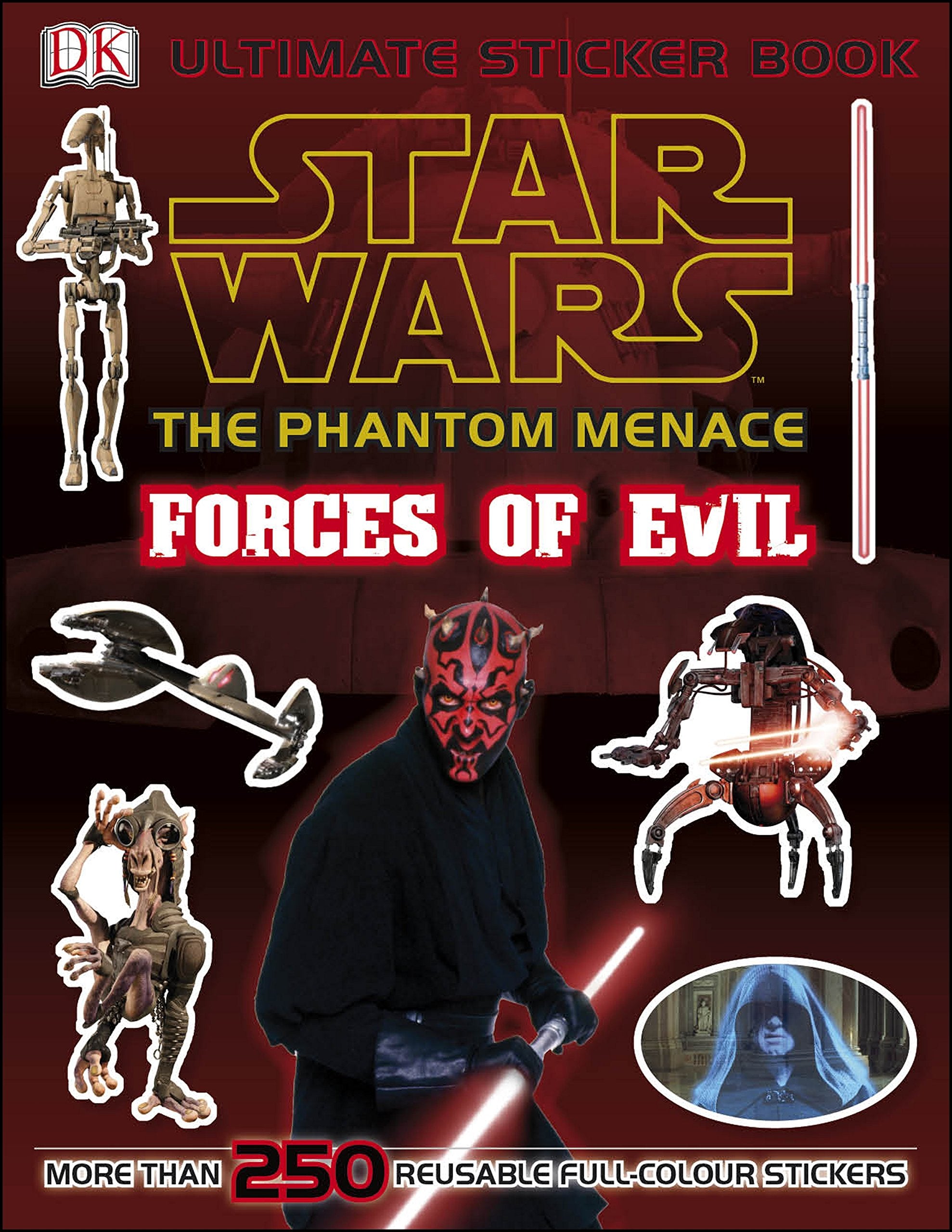 Star Wars The Phantom Menace Ultimate Sticker Book Forces of Evil (Ultimate Stickers) Tiptoi & Games