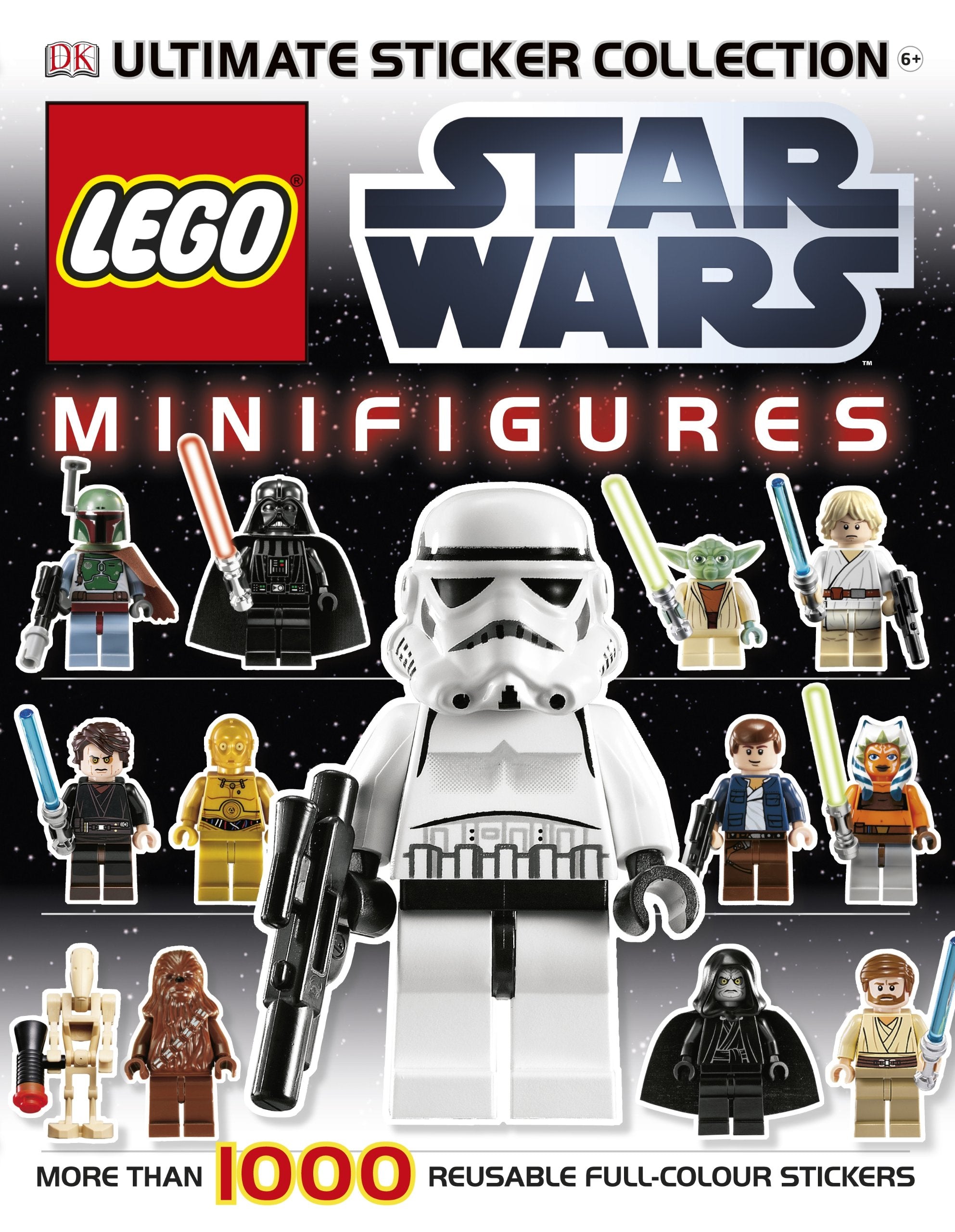 LEGO® Star Wars Minifigures Ultimate Sticker Collection: More Than 1000 reuseble Full-Colour Stickers (Ultimate Stickers) Non-fiction