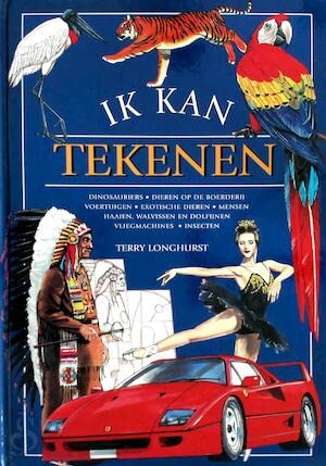 Ik kan tekenen: dinosauriërs, dieren op de boerderij, voertuigen, exotische dieren, mensen, haaien, walvissen en dolfijnen, vliegmachines, insecten book
