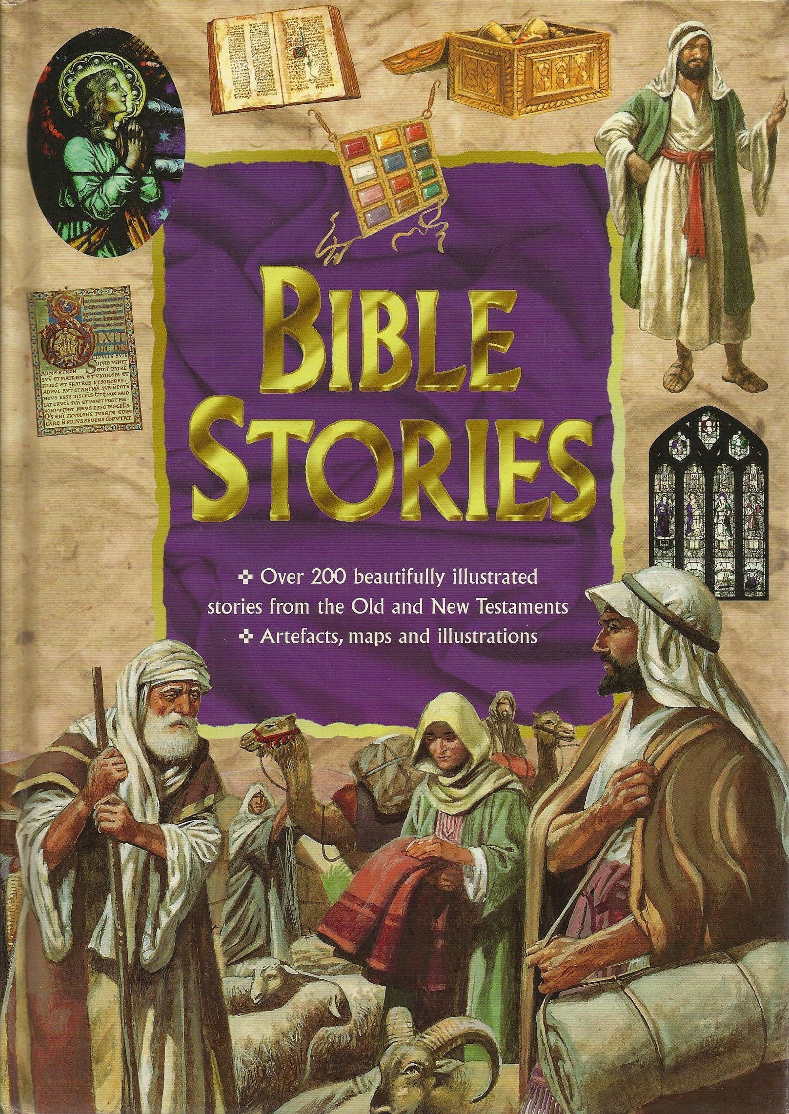 Bible Stories: Over 200 Beautifully Illustrated Stories From the Old and New Testaments Books