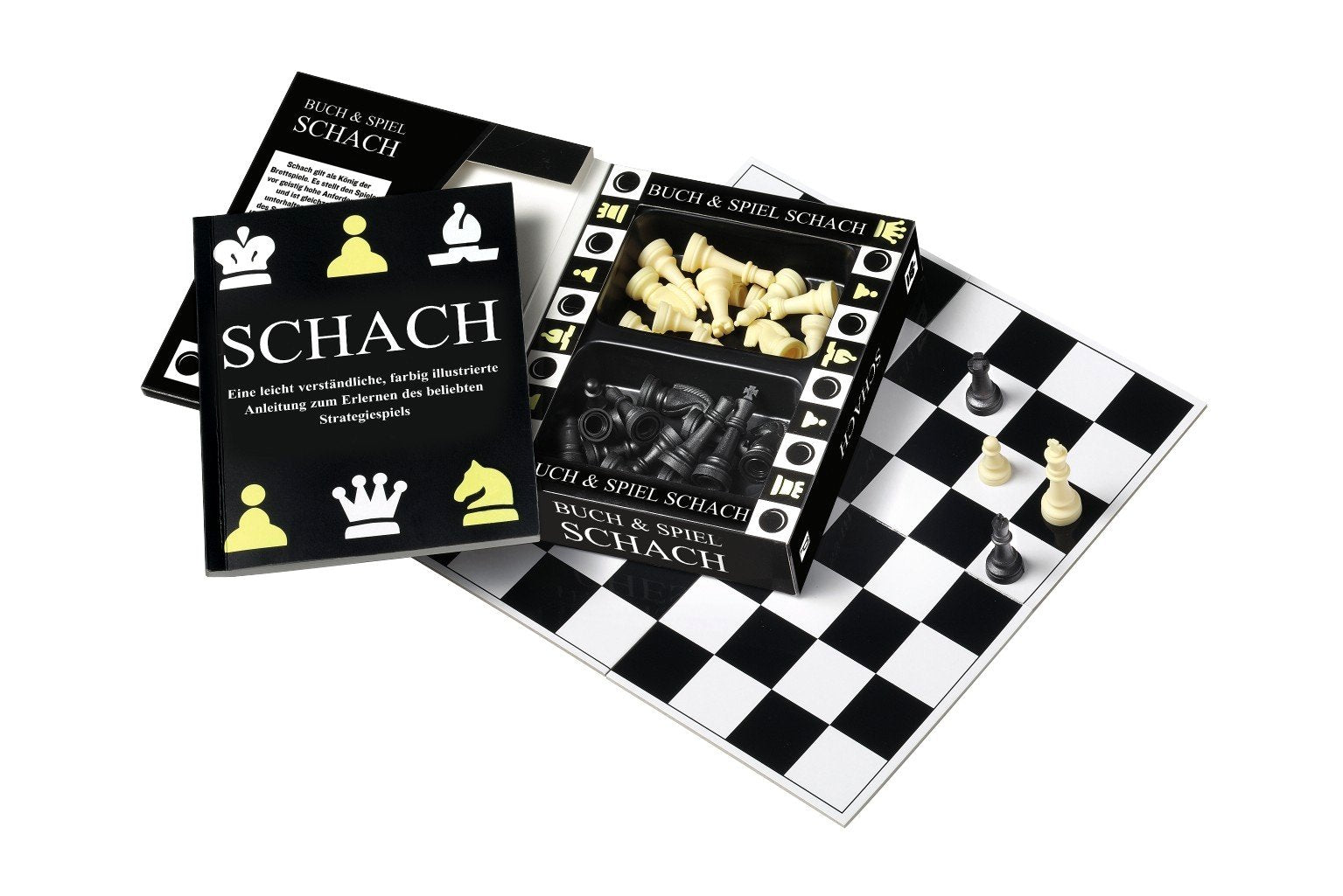 Schach, Buch & Spiel: Eine leicht verständliche, farbig illustrierte Anleitung zum Erlernen des beliebten Strategiespiels Leisure & Fun