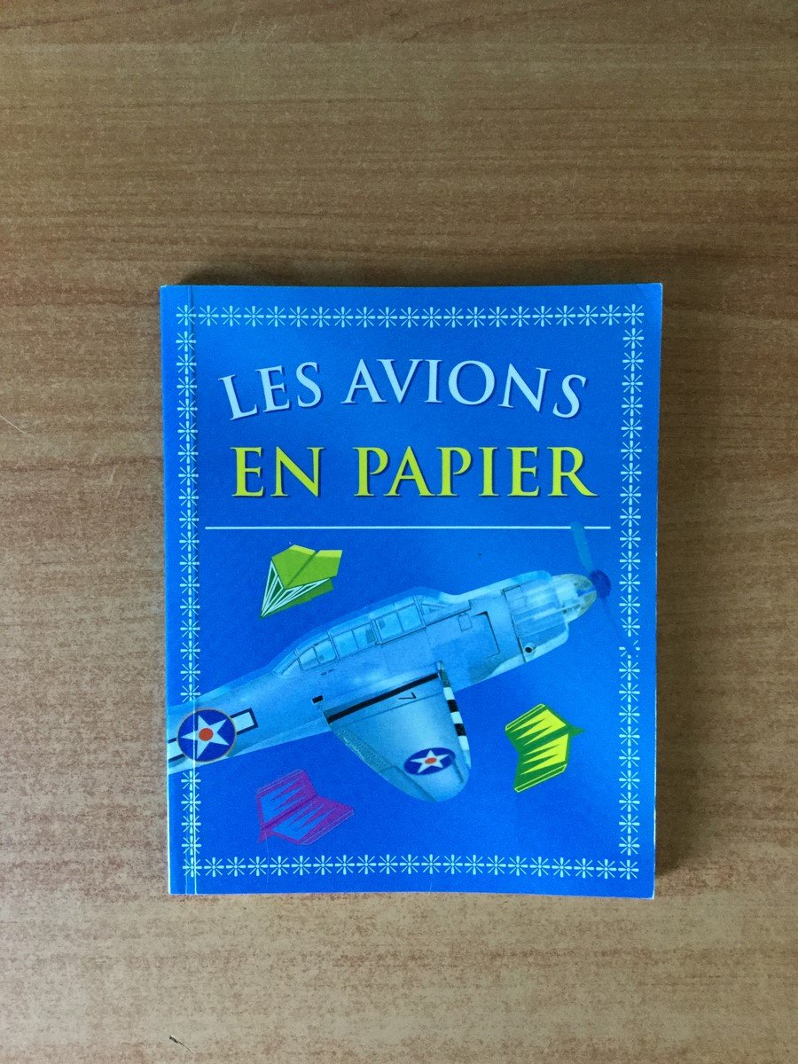 Les avions en papier: Coffret livret + maquettes book