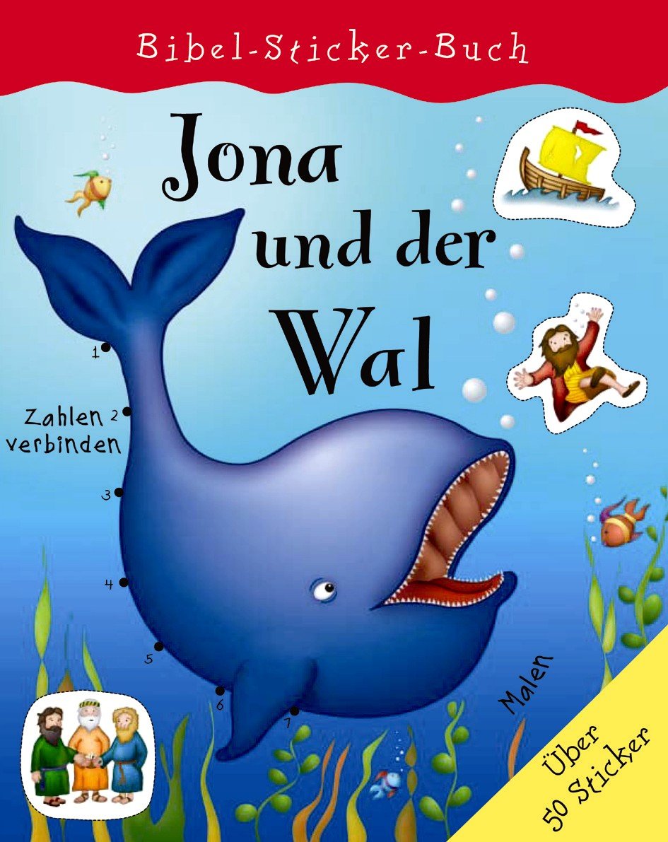 Jona und der Wal: Zahlen verbinden, Malen Non-fiction