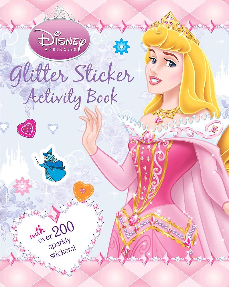 Disney Princess Glitter (Disney Glitter Sticker S.) Film, Art & Culture