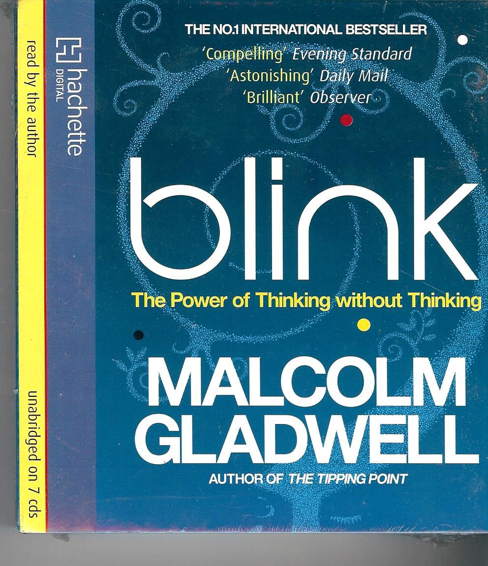 Blink, English edition, Audio-CDs: The Power of Thinking Without Thinking Lifestyle