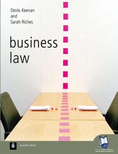 Online Course Pack: Business Law with OneKey Blackboard Access Card: Keenan, Business Law 7e Law
