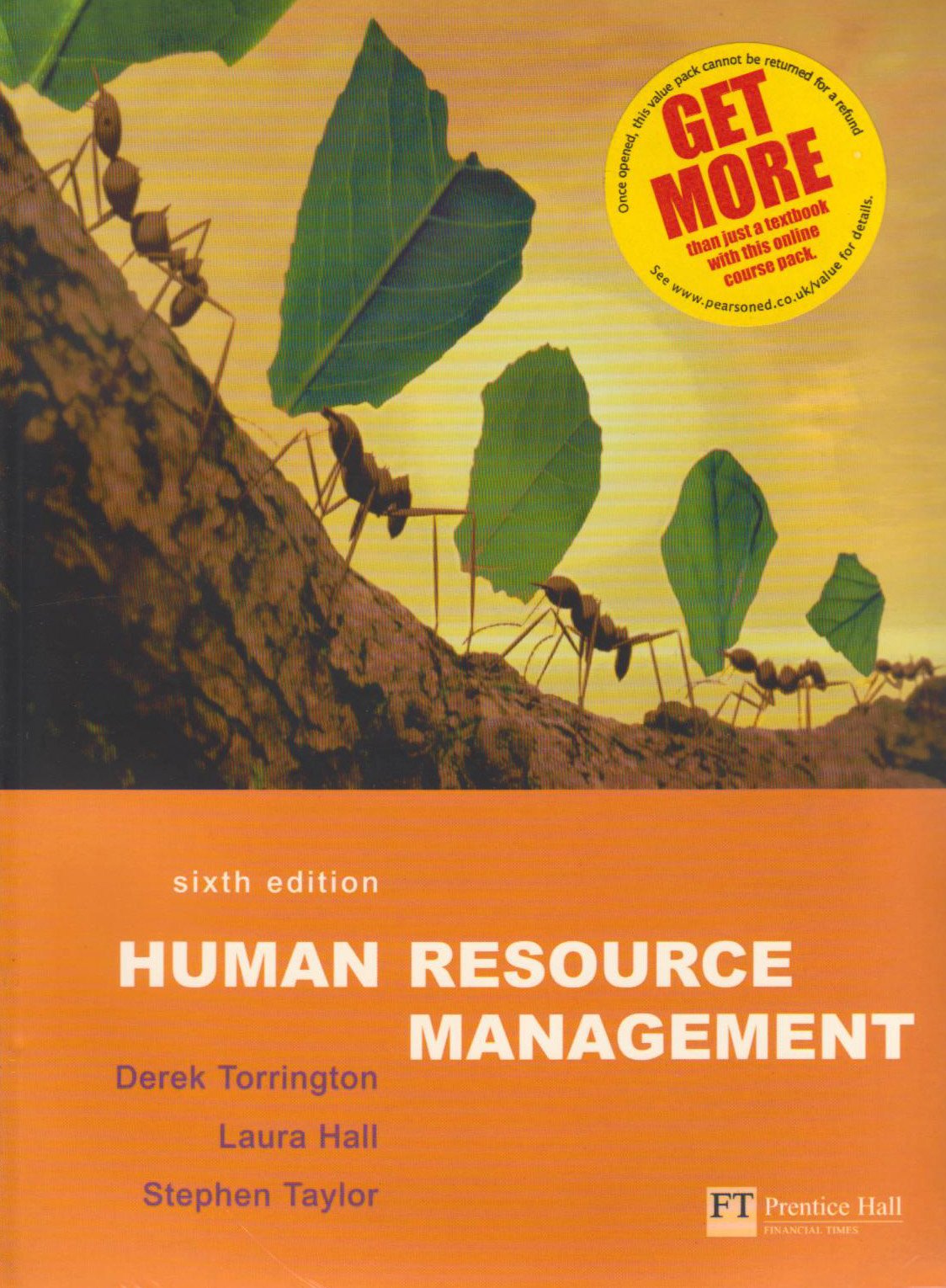 Online Course Pack: Human Resource Management with OneKey WebCT Access Card: Torrington, Human Resource Management Business, Finance & Career