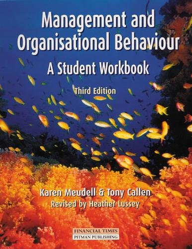 Value Pack: Management and Organisational Behaviour with Management OB Student Workbook Business, Finance & Career
