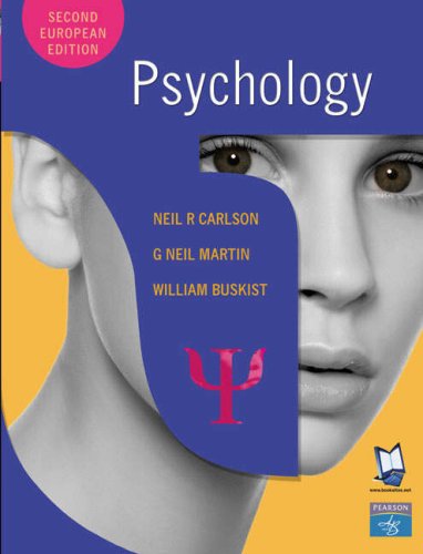 Psychology, 2e with BLB Resources Access Card for Carlson Psychology