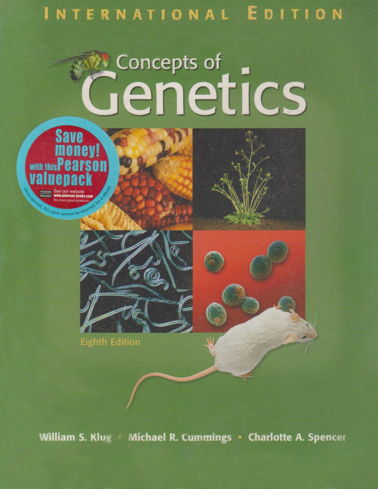 Valuepack:Concepts of Genetics and Student Companion Website Access Card Package:(International Edition) with Brock Biology of Microorganisms and ... Website Access Card:(International Edition) Natural Sciences