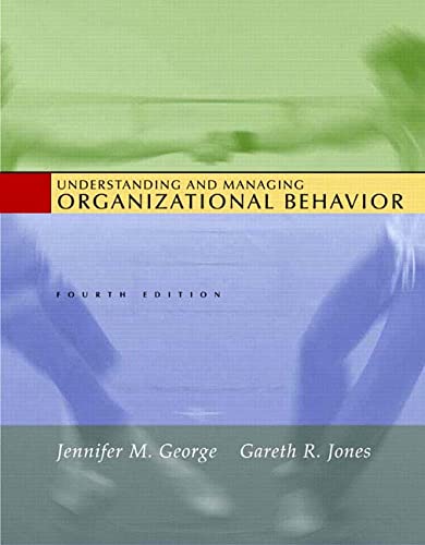 Online Course Pack: Understanding and Managing Organizational Behavior:(International Edition) with OneKey BlackBoard, Student Access Kit, Understanding and Managing Organizational Behavior Business, Finance & Career