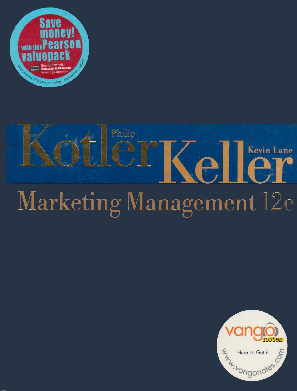 Valuepack: Marketing Management with Video on DVD Business, Finance & Career