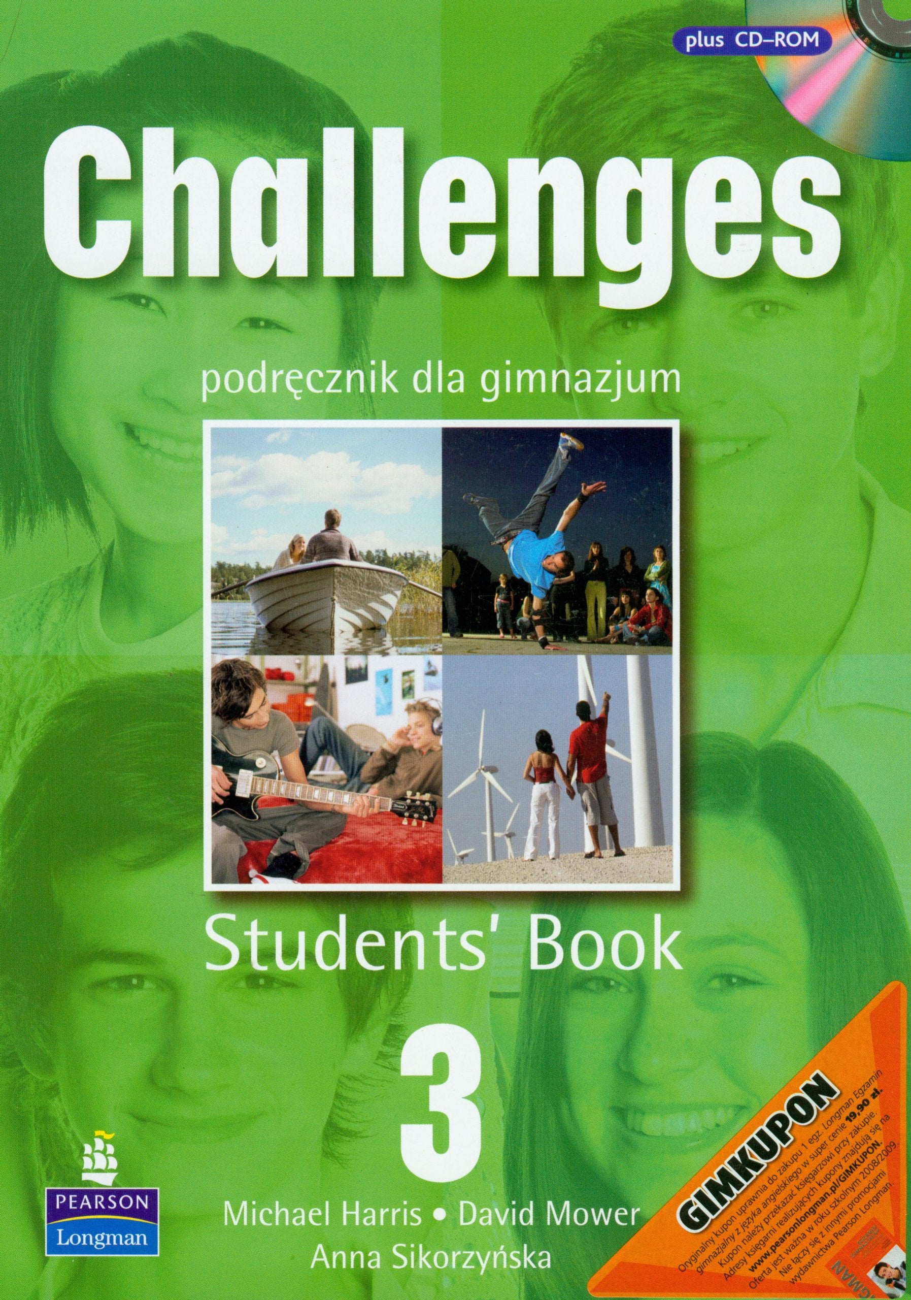 Challenges 3 Students Book z płytą CD: Gimnazjum Books