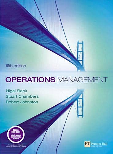 Operations Management with Companion Website with GradeTracker Student Access Card: 5th Edition Business, Finance & Career