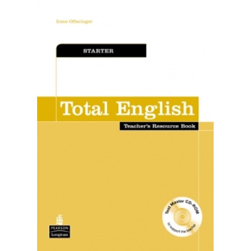 Total English STARTER teacher's book ( with test master cd ROM ) book