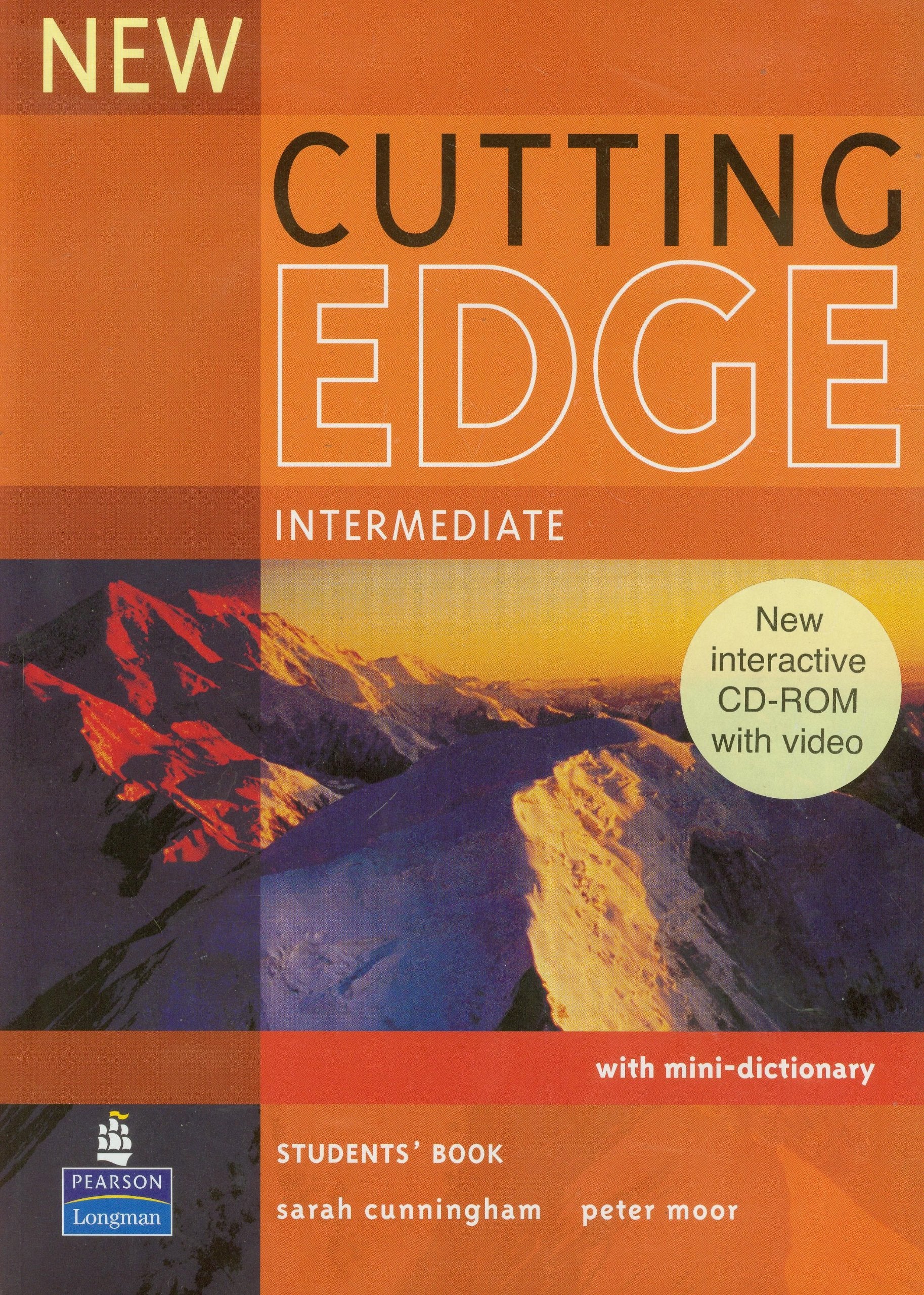 New Cutting Edge Intermediate Students Book and CD-Rom Pack Foreign Languages ​​& Dictionaries
