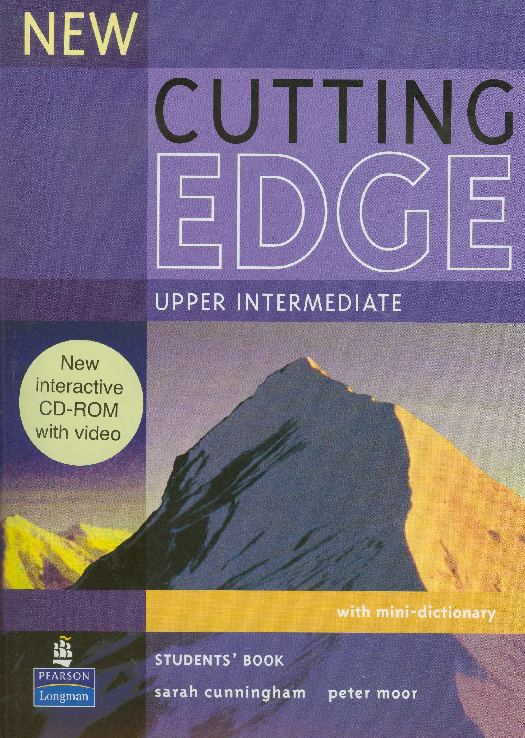 New Cutting Edge Upper Intermediate Students Book and CD-Rom Pack Foreign Languages ​​& Dictionaries
