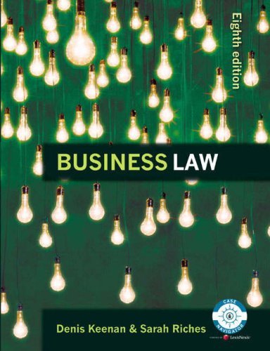 Online Course Pack: Buisness Law and Contract Law Online Study Guide Access Card ( Blackboard) book