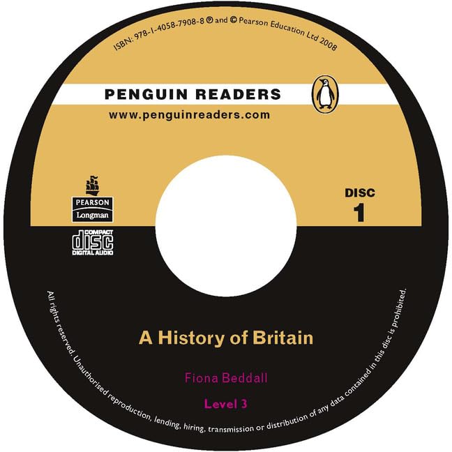 PLPR3:History of Britain, A CD for Pack (Penguin Readers (Graded Readers)) Foreign Languages ​​& Dictionaries