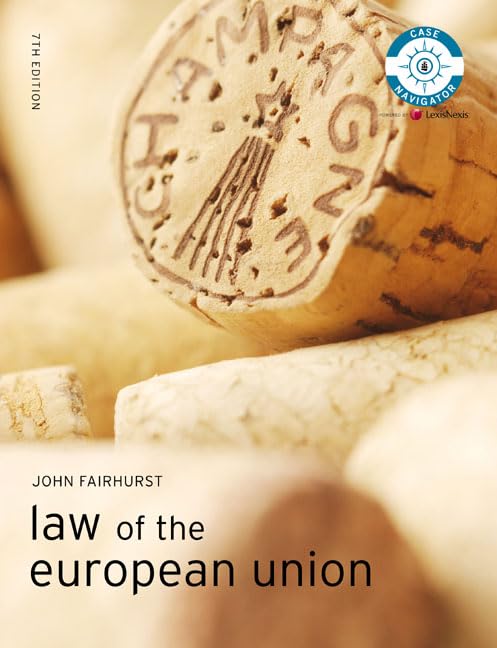 Law of the European Union 7e (Foundation Studies in Law Series) Law