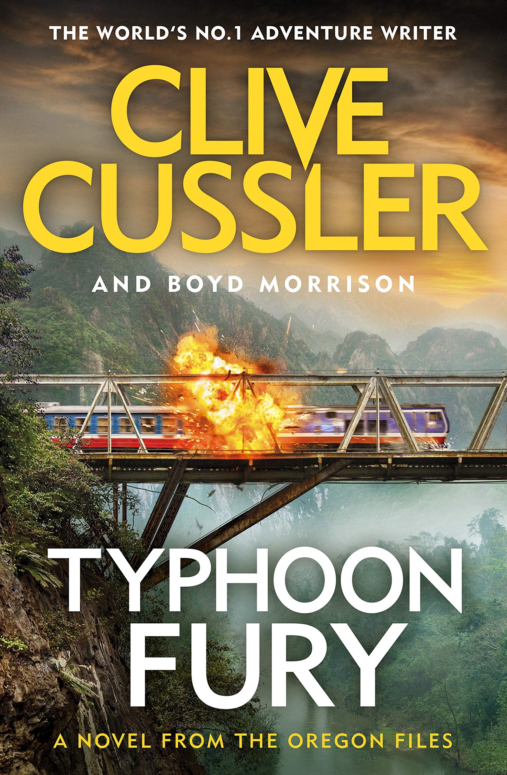 Typhoon Fury: Oregon Files #12 (The Oregon Files, 12, Band 12) Action & Adventure