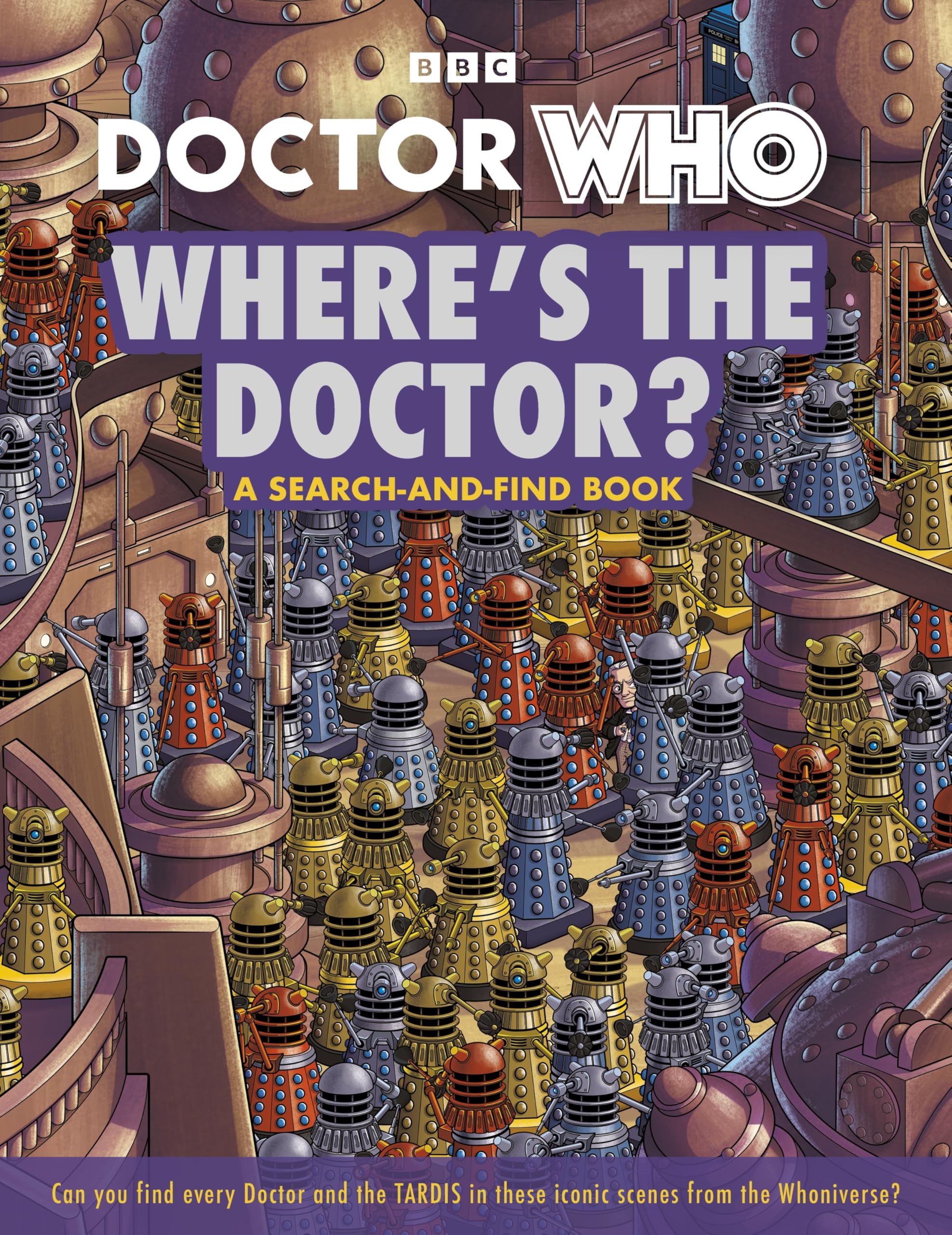 Doctor Who: Where's the Doctor?: A search-and-find book Novels & Short Stories
