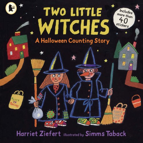 Two Little Witches: A Halloween Counting Story book