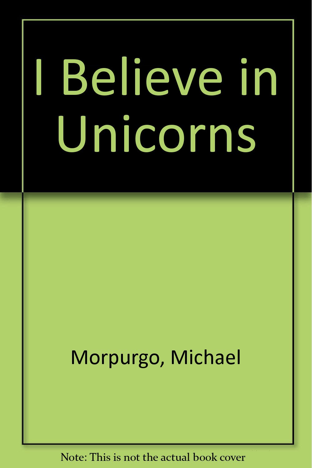 Product Image: I Believe in Unicorns