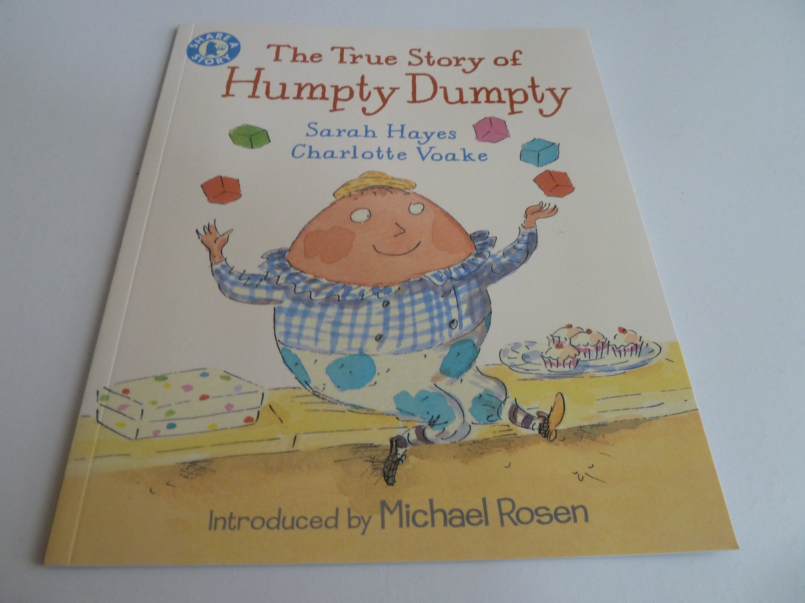 Share a story,the true story of humpty dumpty book. Books