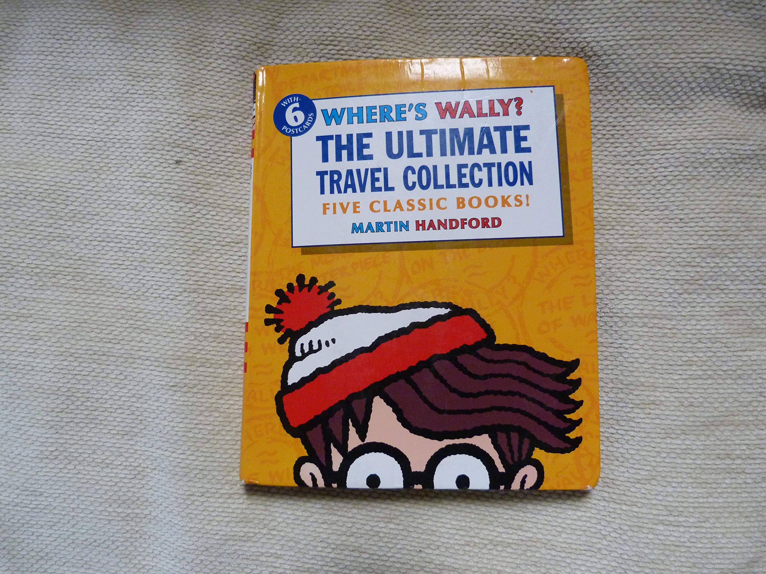 Where's Wally? The Ultimate Travel Collection Five Classic Books with 6 Postca book