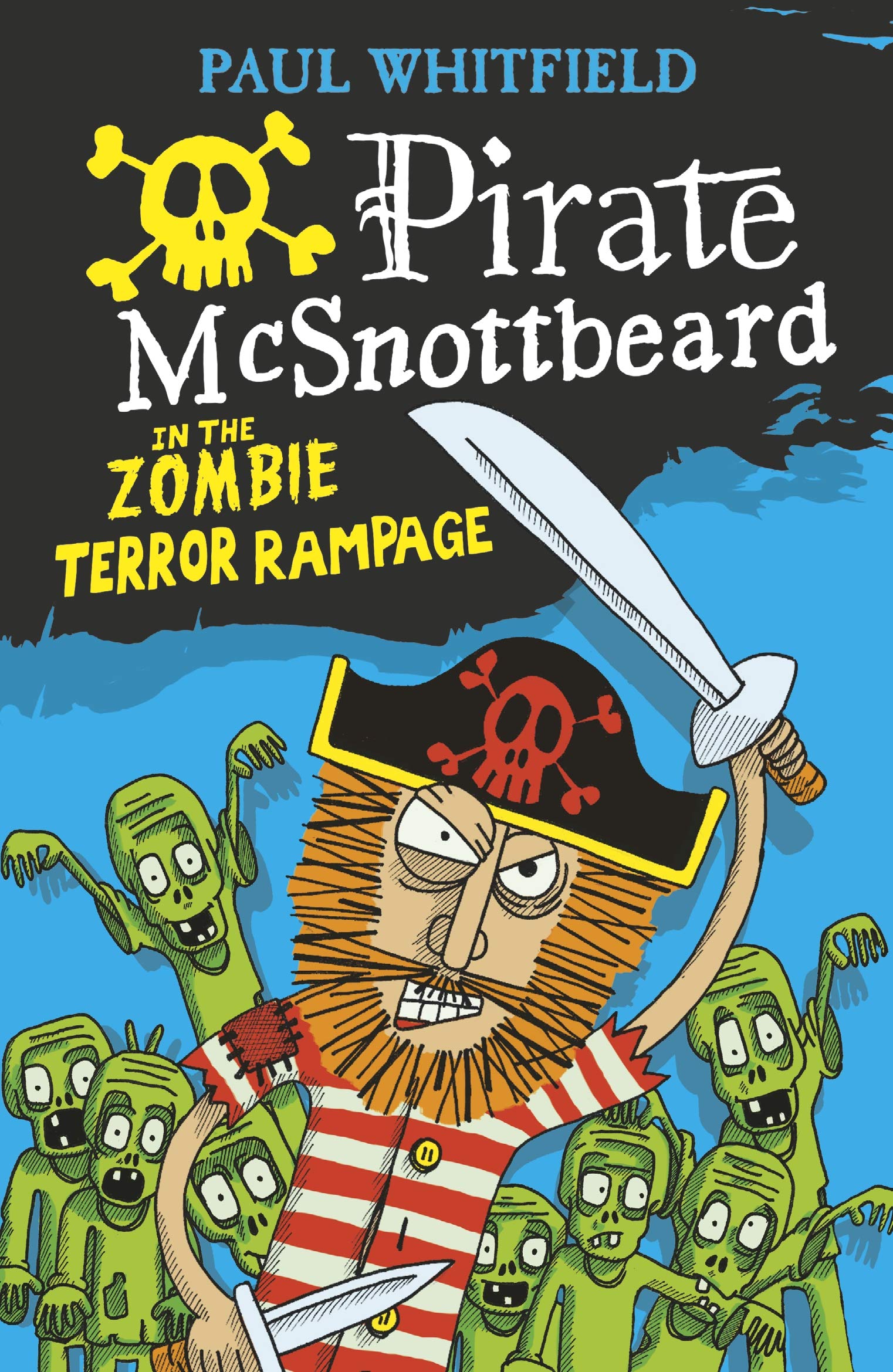 Pirate McSnottbeard in the Zombie Terror Rampage book